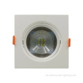 Energieeffiziente Quadratdecke LED -Gehäuse Downlight